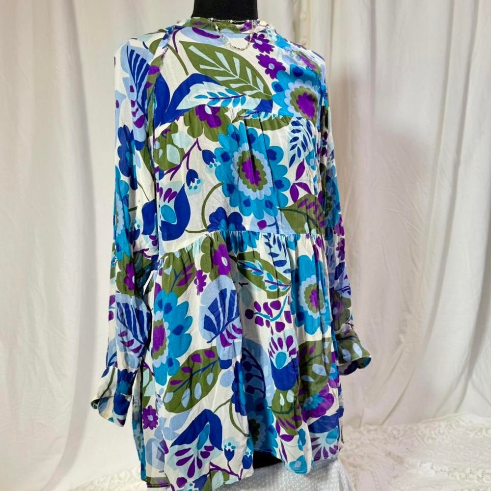 Reformation Retro Floral Babydoll Dress – Size M‎